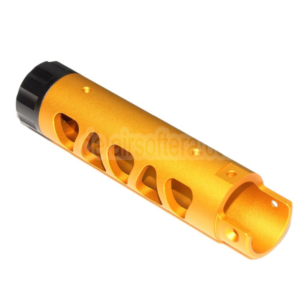 5KU CNC Aluminium Äußerer Lauf Typ-D Geeignet für ACTION ARMY AAP-01 GBB Pistolen Airsoft