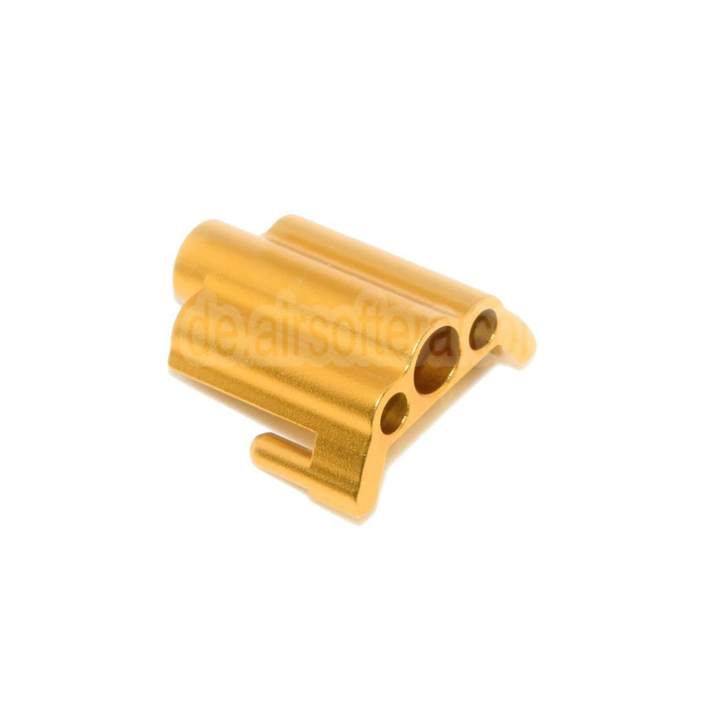 5KU Aluminium Düsenblock Geeignet für ACTION ARMY AAP-01 GBB Pistolen Airsoft Gold
