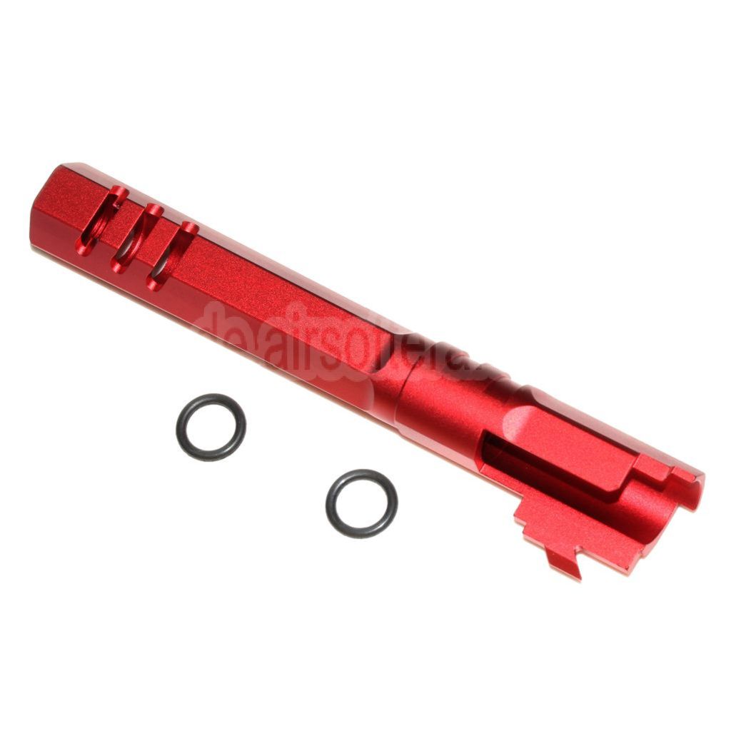 5KU 5 Zoll 123/127mm CNC Hexagon Äußerer Lauf +11mm CW im Uhrzeigersinn Geeignet für Armorer Works AW WE-TECH Tokyo Marui Hi-Capa 5.1 GBB Pistolen Airsoft