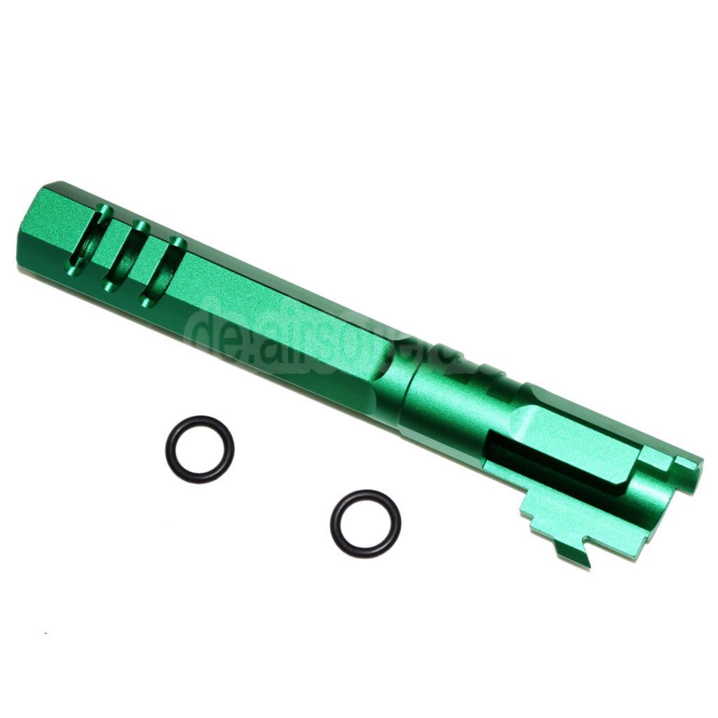 5KU 5 Zoll 123/127mm CNC Hexagon Äußerer Lauf +11mm CW im Uhrzeigersinn Geeignet für Armorer Works AW WE-TECH Tokyo Marui Hi-Capa 5.1 GBB Pistolen Airsoft