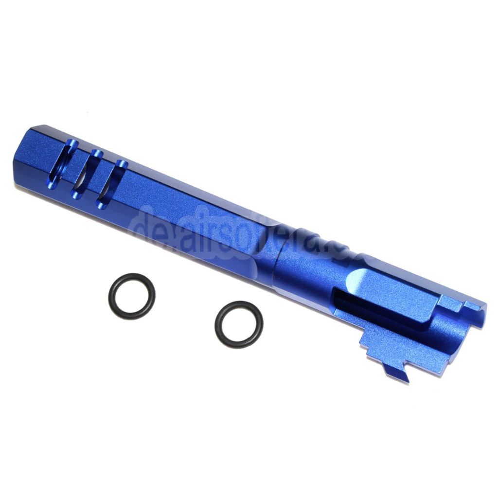 5KU 5 Zoll 123/127mm CNC Hexagon Äußerer Lauf +11mm CW im Uhrzeigersinn Geeignet für Armorer Works AW WE-TECH Tokyo Marui Hi-Capa 5.1 GBB Pistolen Airsoft