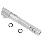 5KU 5 Zoll 123/127mm CNC Hexagon Äußerer Lauf +11mm CW im Uhrzeigersinn Geeignet für Armorer Works AW WE-TECH Tokyo Marui Hi-Capa 5.1 GBB Pistolen Airsoft