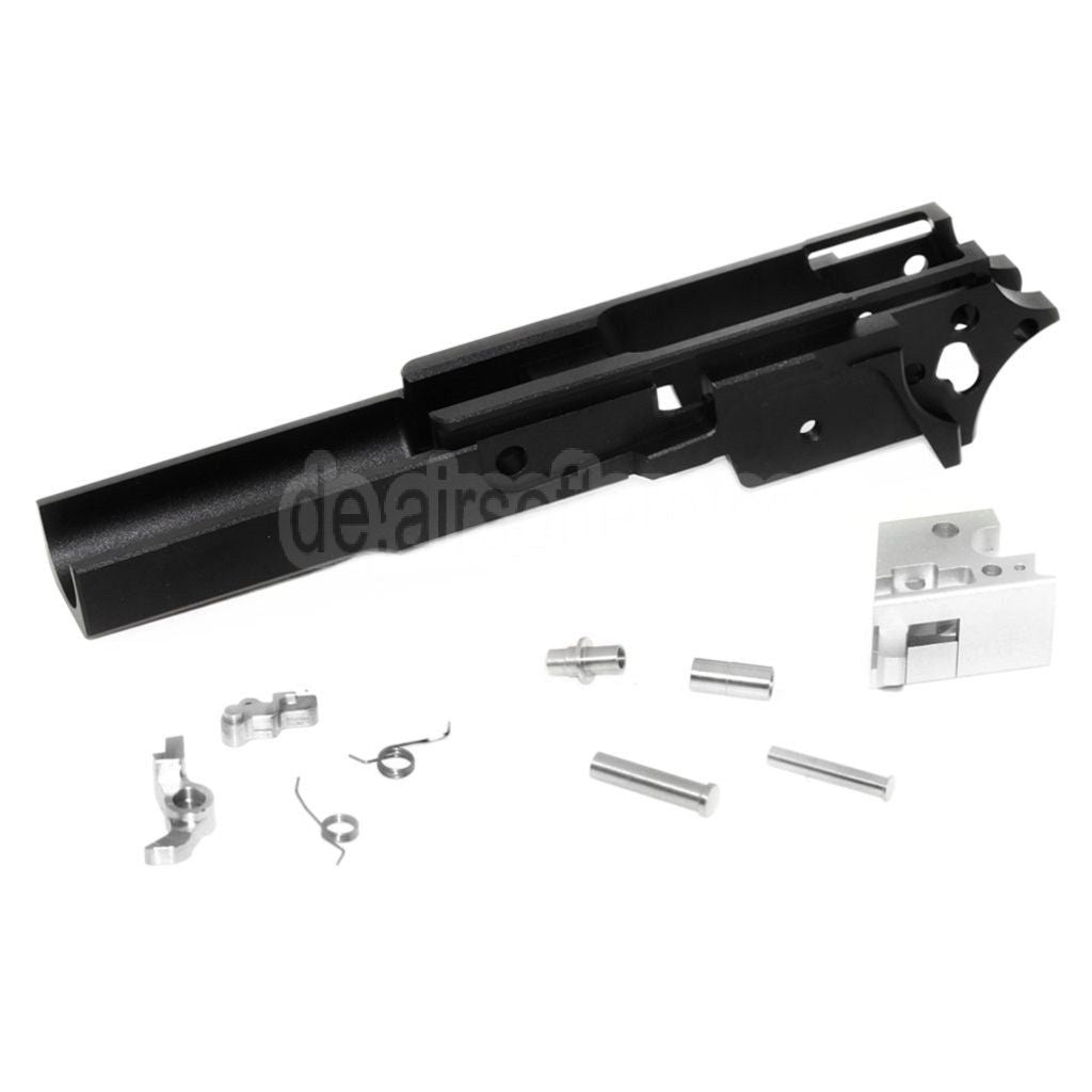 5KU CNC Aluminum Mittlerer Rahmen Typ-1 SV Geeignet für Tokyo Marui Hi-Capa Serie GBB Pistolen Airsoft