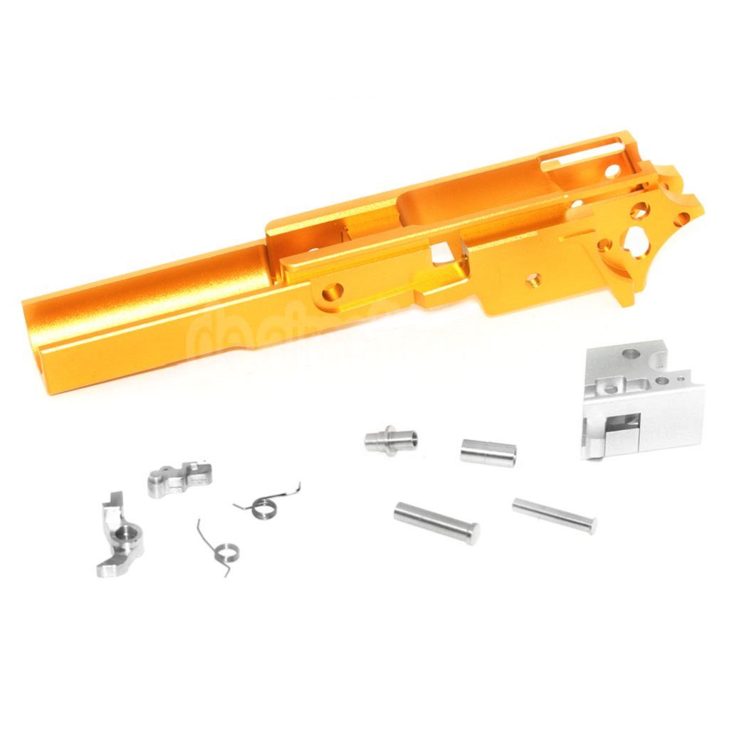 5KU CNC Aluminum Mittlerer Rahmen Typ-1 SV Geeignet für Tokyo Marui Hi-Capa Serie GBB Pistolen Airsoft