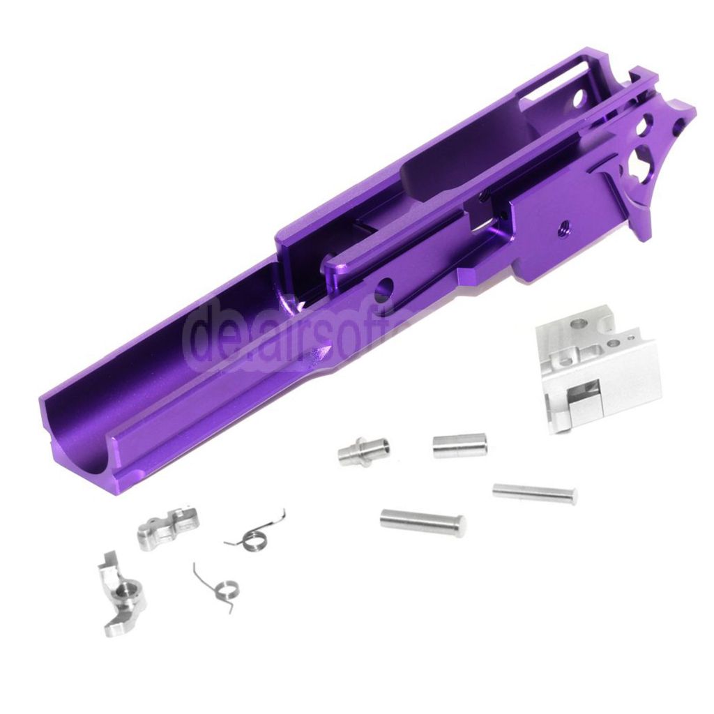 5KU CNC Aluminum Mittlerer Rahmen Typ-3 Geeignet für Tokyo Marui Hi-Capa Serie GBB Pistolen Airsoft