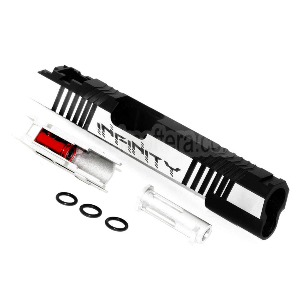 5KU CNC Aluminum Infinity Schlitten Set Geeignet für Tokyo Marui Hi-Capa 5.1 1911 Serie GBB Pistolen Airsoft