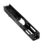 5KU CNC Aluminum 9INE RMR Ready Laufschlittensatz Geeignet für WE Tokyo Marui G17 Gen3 Serie GBB Pistolen Airsoft Schwarz