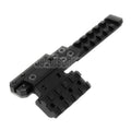 PPS CNC Aluminium Kimme verlängerte Schienenmontage Set Geeignet für AK-Serie AEG Gewehre Airsoft Schwarz