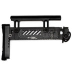 5KU PT-1 Gen2 Mehrere Positionen Seitlicher Klappschaft Geeignet für CYMA D-Boys LCT GHK AK Serie AEG GBB Gewehre Airsoft Schwarz