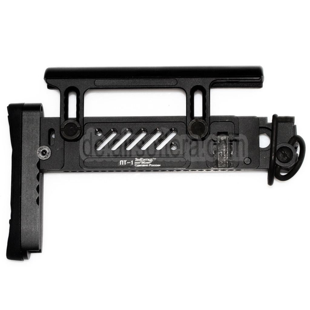 5KU PT-1 Gen2 Mehrere Positionen Seitlicher Klappschaft Geeignet für CYMA D-Boys LCT GHK AK Serie AEG GBB Gewehre Airsoft Schwarz