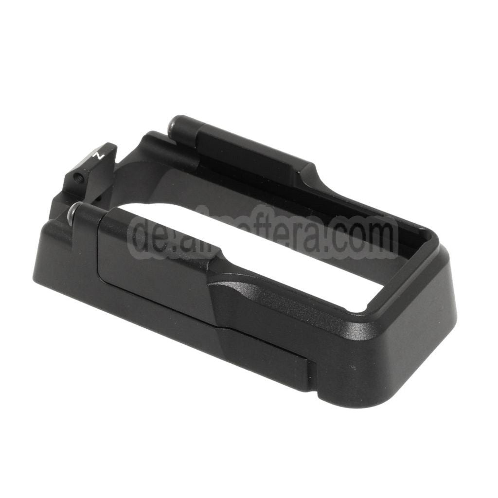 5KU CNC Adaptive Magwell Geeignet Für Tokyo Marui M4 M16 Serie AEG GBB Gewehre Airsoft Schwarz