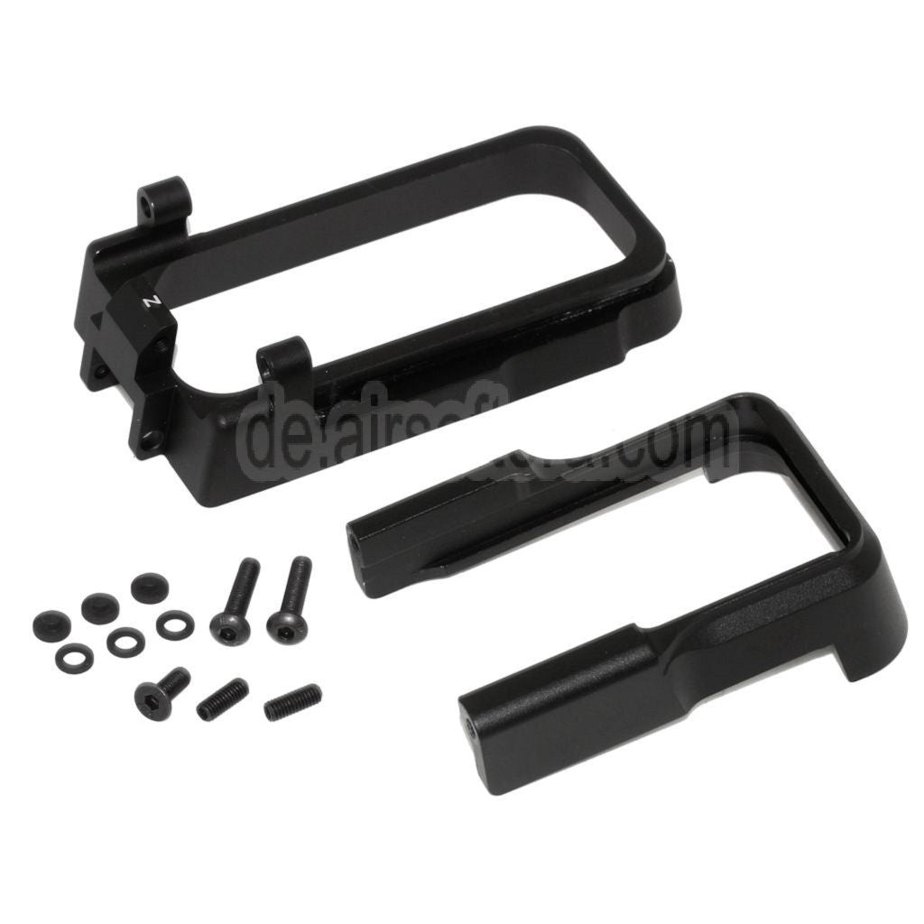 5KU CNC Adaptive Magwell Geeignet Für Tokyo Marui M4 M16 Serie AEG GBB Gewehre Airsoft Schwarz