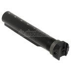 5KU 5-Positions Schaft Pufferrohr mit 20mm Picatinny Schienenadapter Geeignet für M4 Gewehre Einziehbarer Schaft Schwarz