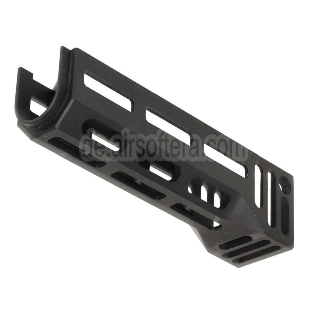 5KU 158mm Aluminium AKM M-LOK Unteres Handschutz system Geeignet für D-Boys CYMA E&L GHK LCT Tokyo Marui AK Serie GBB AEG Gewehre Airsoft Schwarz