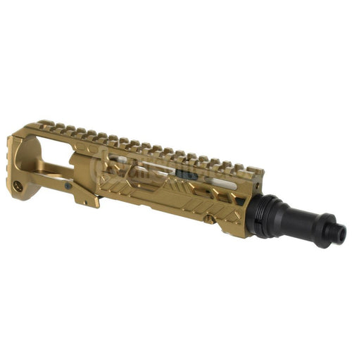 5KU Karabinergewehr Umbausatz Typ-A mit M1913 Schienenschaft Adapter Geeignet für Action Army AAP-01 Serie GBB Pistolen Airsoft