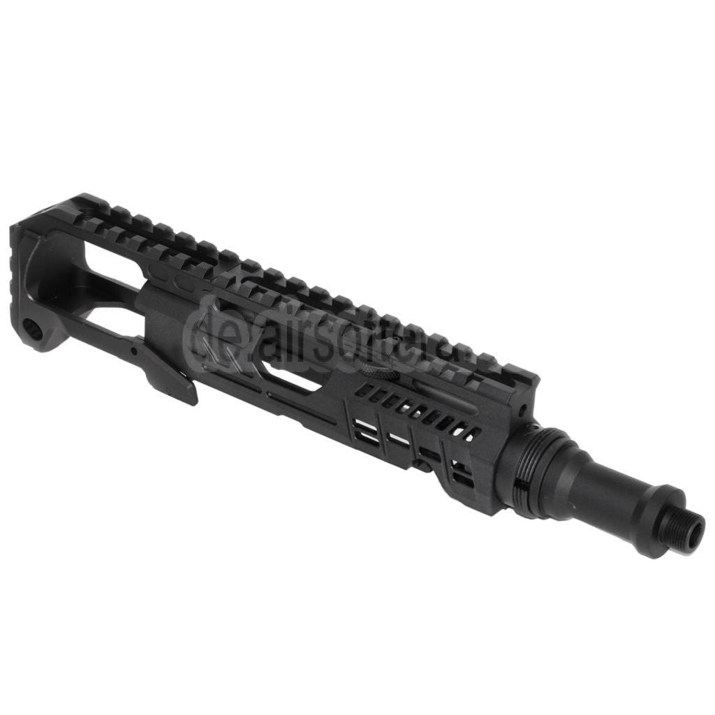 5KU Karabinergewehr Umbausatz Typ-B mit M1913 Schienenschaft Adapter Geeignet für Action Army AAP-01 Serie GBB Pistolen Airsoft