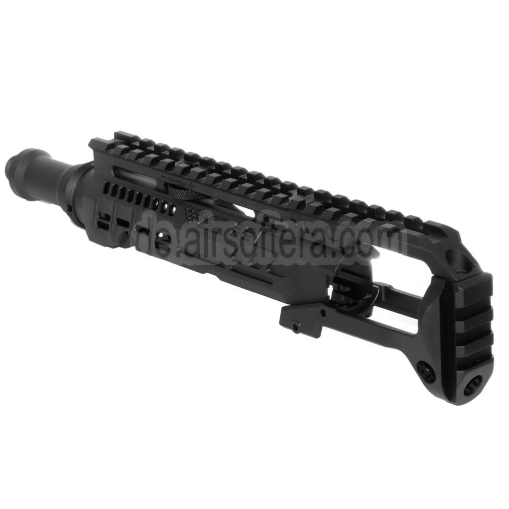5KU Karabinergewehr Umbausatz Typ-B mit M1913 Schienenschaft Adapter Geeignet für Action Army AAP-01 Serie GBB Pistolen Airsoft