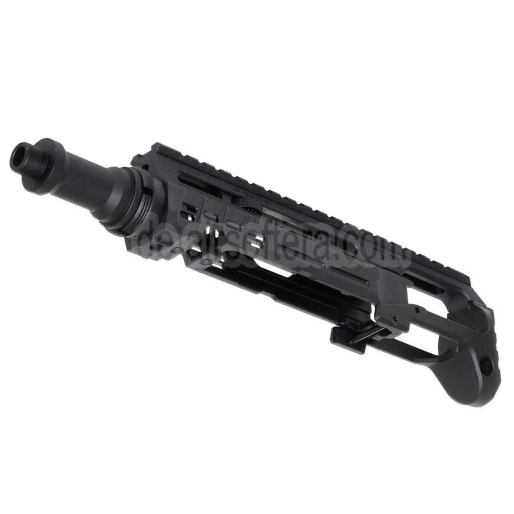 5KU Karabinergewehr Umbausatz Typ-B mit M1913 Schienenschaft Adapter Geeignet für Action Army AAP-01 Serie GBB Pistolen Airsoft