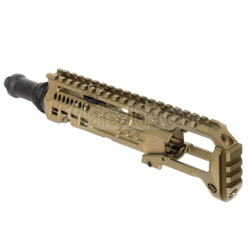 5KU Karabinergewehr Umbausatz Typ-B mit M1913 Schienenschaft Adapter Geeignet für Action Army AAP-01 Serie GBB Pistolen Airsoft