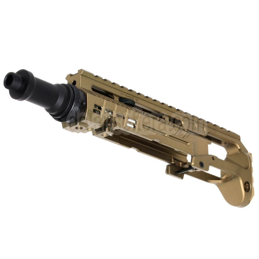 5KU Karabinergewehr Umbausatz Typ-B mit M1913 Schienenschaft Adapter Geeignet für Action Army AAP-01 Serie GBB Pistolen Airsoft