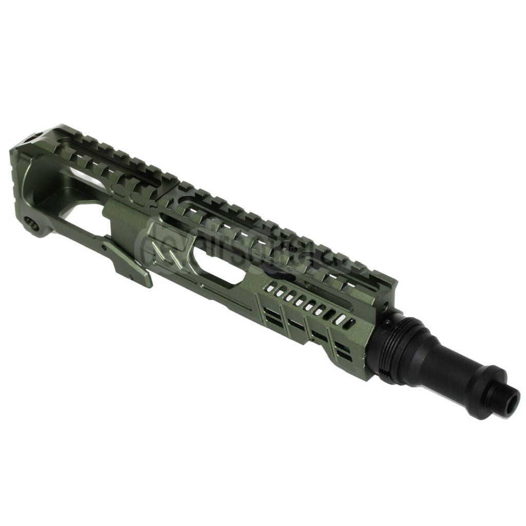 5KU Karabinergewehr Umbausatz Typ-B mit M1913 Schienenschaft Adapter Geeignet für Action Army AAP-01 Serie GBB Pistolen Airsoft