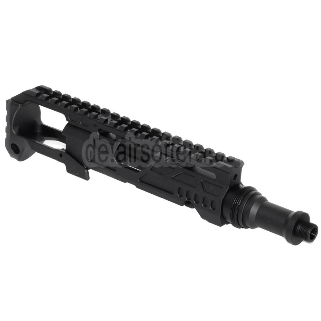 5KU Karabinergewehr Umbausatz Typ-C mit M1913 Schienenschaft Adapter Geeignet für Action Army AAP-01 Serie GBB Pistolen Airsoft