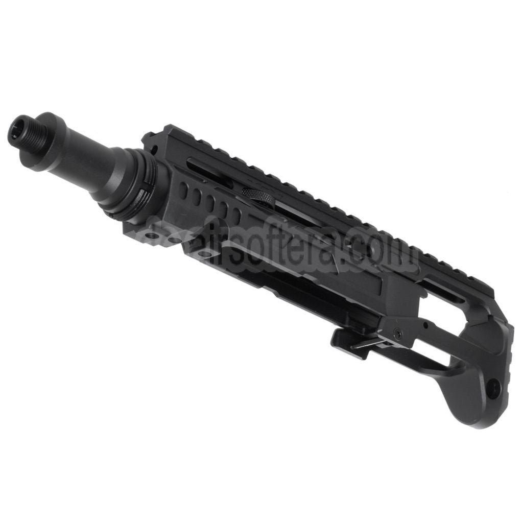 5KU Karabinergewehr Umbausatz Typ-C mit M1913 Schienenschaft Adapter Geeignet für Action Army AAP-01 Serie GBB Pistolen Airsoft