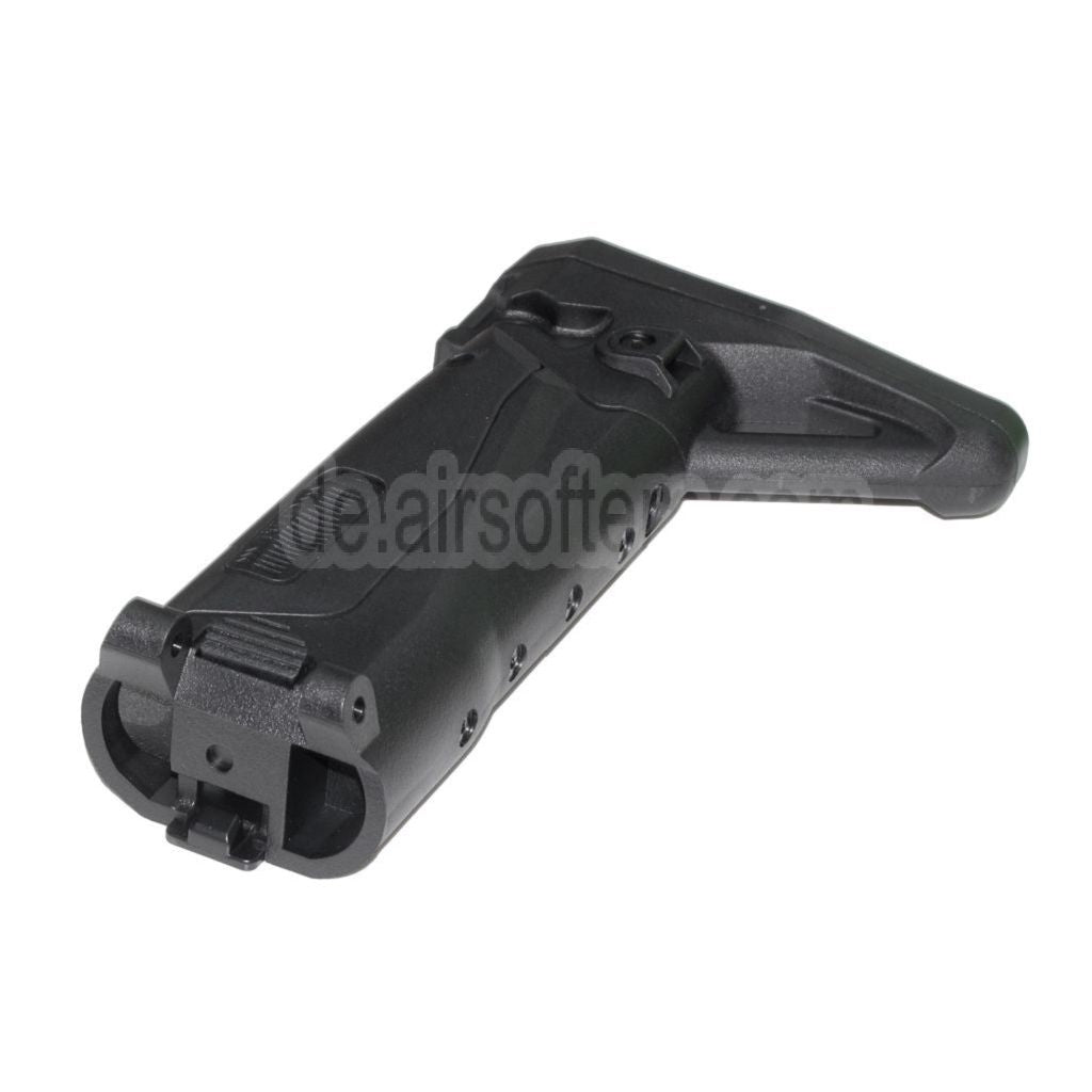 CYMA 5-Positions Einziehbarer seitlicher Klappschaft Geeignet für CYMA Platinum Edition CM103 AK Alfa AEG Gewehre Airsoft Schwarz