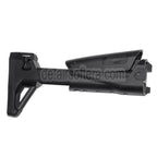 CYMA 5-Positions Einziehbarer seitlicher Klappschaft Geeignet für CYMA Platinum Edition CM103 AK Alfa AEG Gewehre Airsoft Schwarz