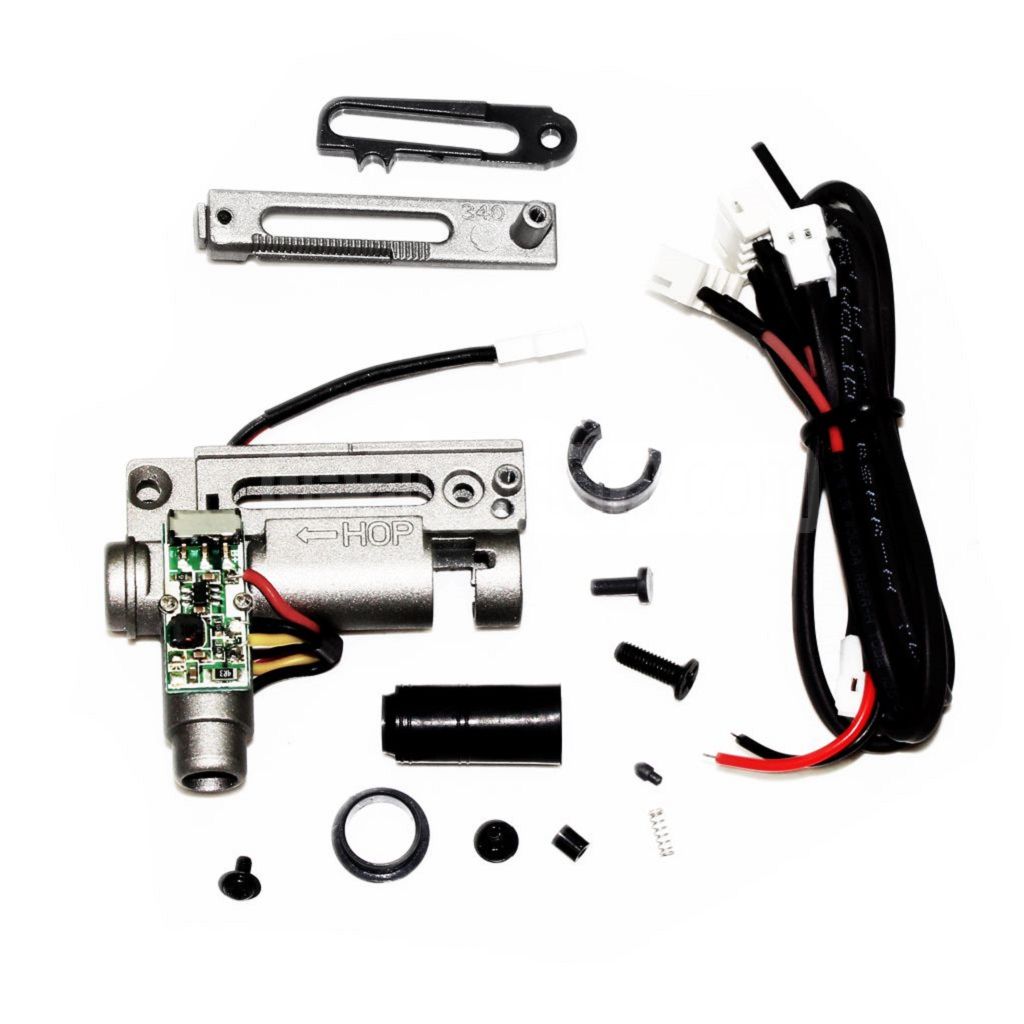 CYMA Built-in Tracer Module komplett Hop Up Kammer Geeignet für CYMA Platinum Serie Tokyo Marui AK Serie AEG Gewehre Airsoft