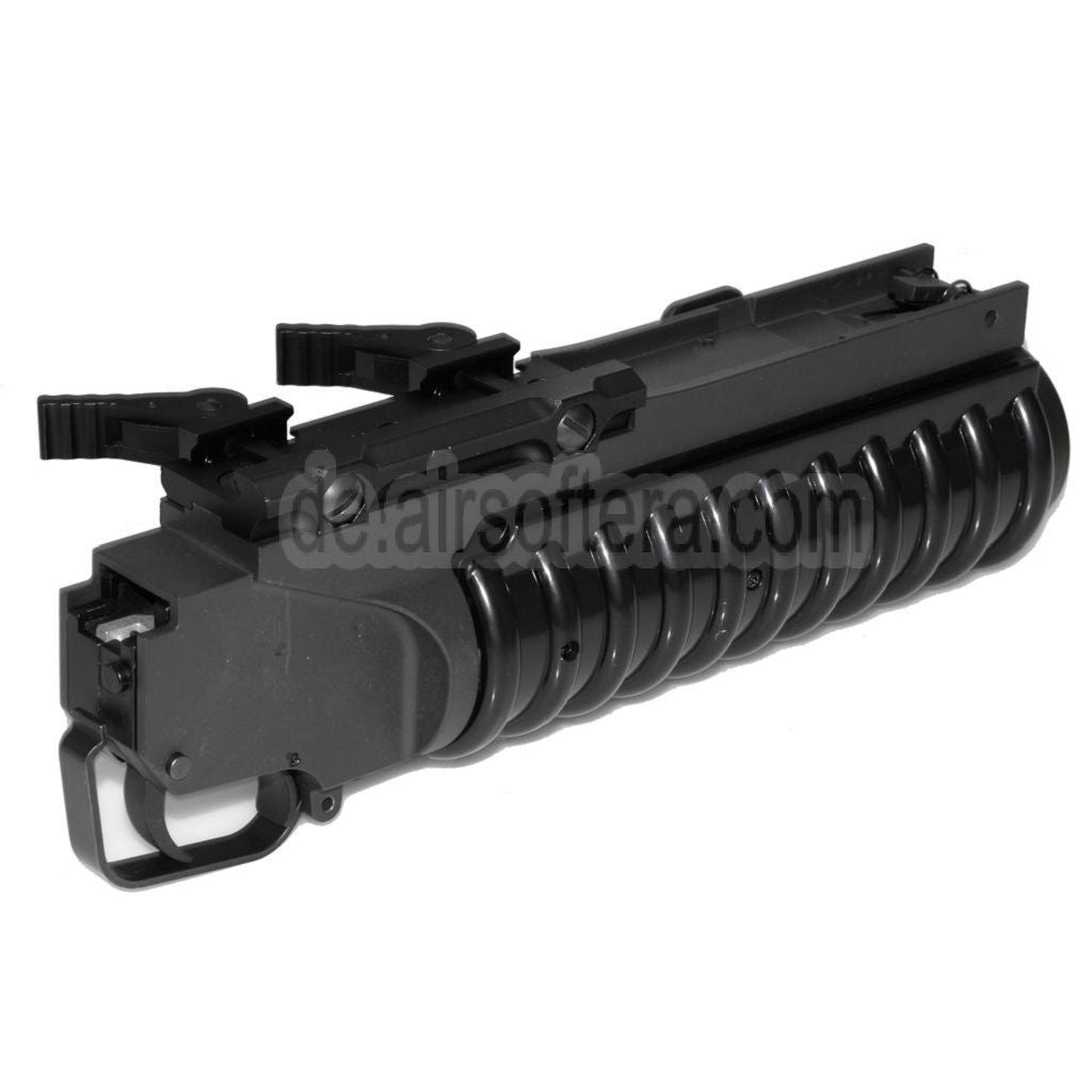 CYMA LMT Stil Schnellverriegelung QD M203 40mm Gasbetriebener Granatwerfer XS Kurzer Typ