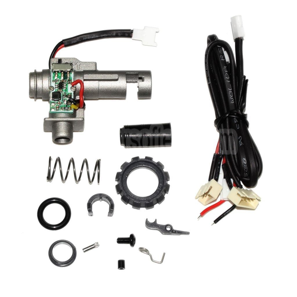 CYMA Built-in Tracer Module komplett Hop Up Kammer Geeignet für CYMA Platinum Serie Tokyo Marui M4 M16 Serie AEG Gewehre Airsoft