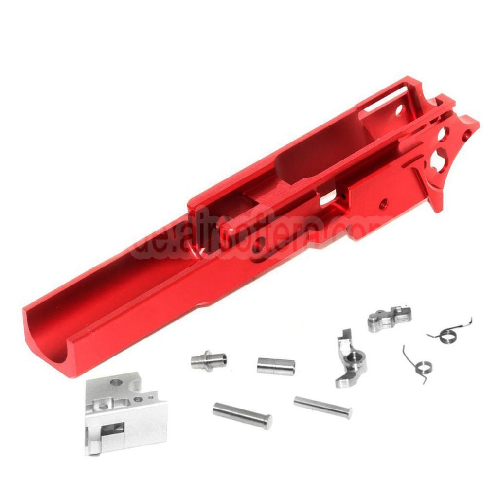 5KU CNC Aluminum Mittlerer Rahmen Typ-1 SV Geeignet für Tokyo Marui Hi-Capa Serie GBB Pistolen Airsoft