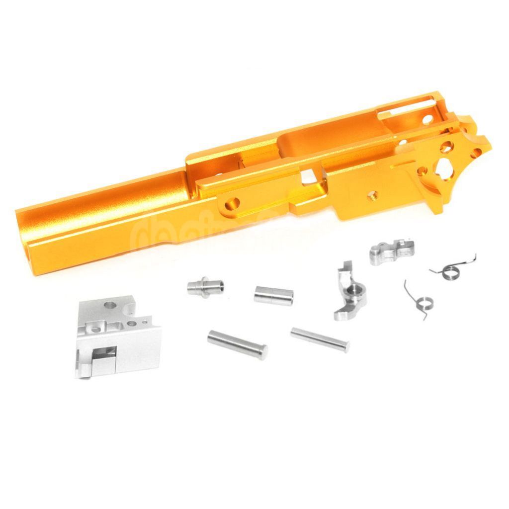 5KU CNC Aluminum Mittlerer Rahmen Typ-2 Infinity Geeignet für Tokyo Marui Hi-Capa Serie GBB Pistolen Airsoft