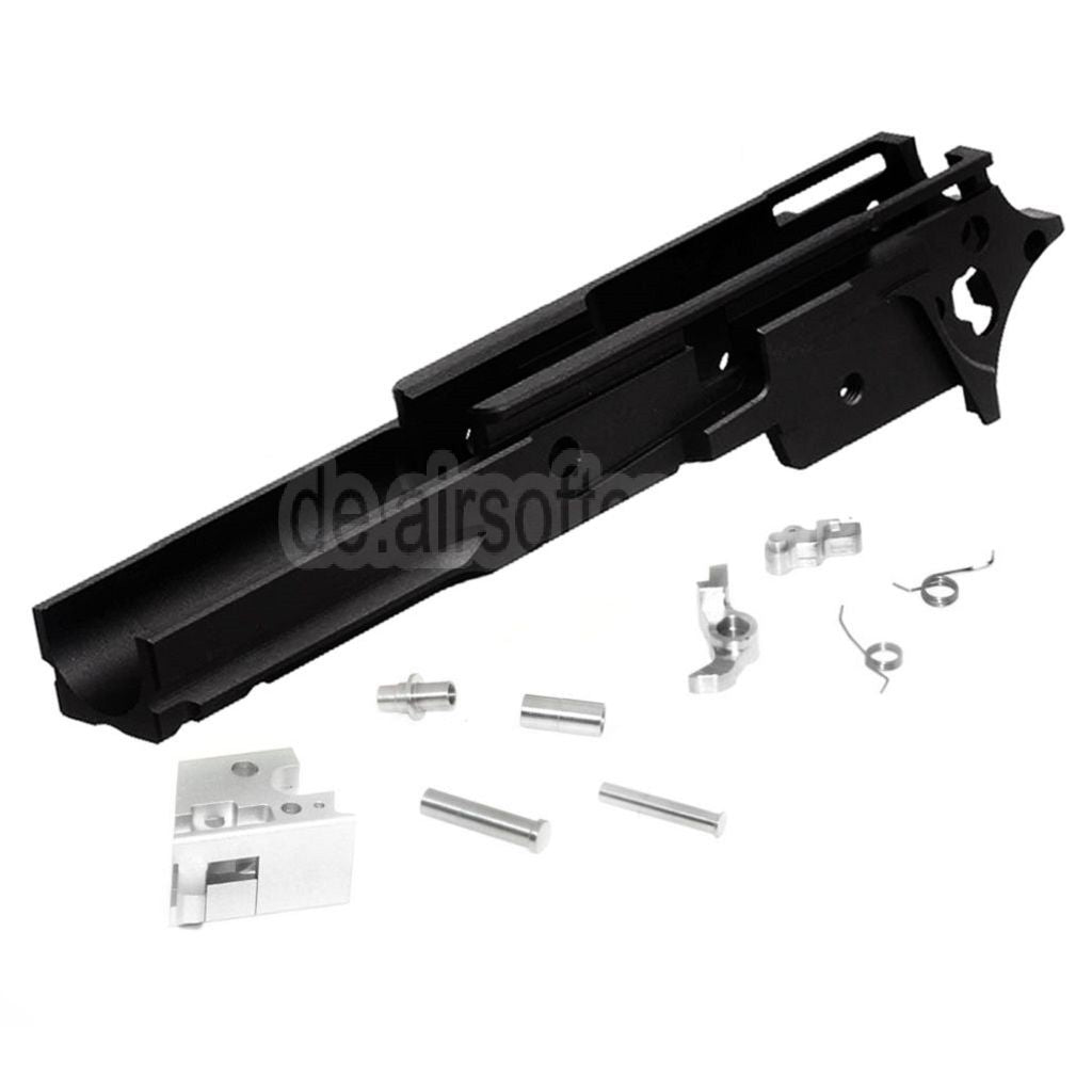 5KU CNC Aluminum Mittlerer Rahmen Typ-4 2011 Geeignet für Tokyo Marui Hi-Capa Serie GBB Pistolen Airsoft