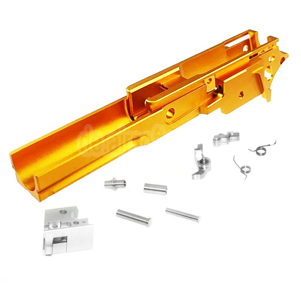 5KU CNC Aluminum Mittlerer Rahmen Typ-4 2011 Geeignet für Tokyo Marui Hi-Capa Serie GBB Pistolen Airsoft