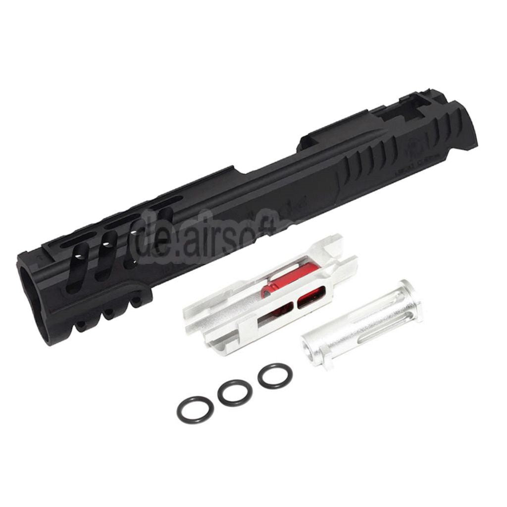5KU CNC Aluminum Limcat Speed Cat Schlitten Set Geeignet für Tokyo Marui Hi-Capa 5.1 1911 Serie GBB Pistolen Airsoft