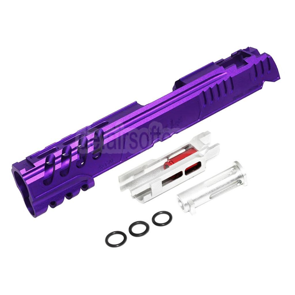 5KU CNC Aluminum Limcat Speed Cat Schlitten Set Geeignet für Tokyo Marui Hi-Capa 5.1 1911 Serie GBB Pistolen Airsoft