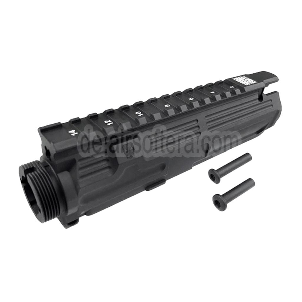 APS Oberer Metall Körperempfänger Geeignet für APS PER Serie M4 M16 Serie AEG Gewehre Airsoft Schwarz