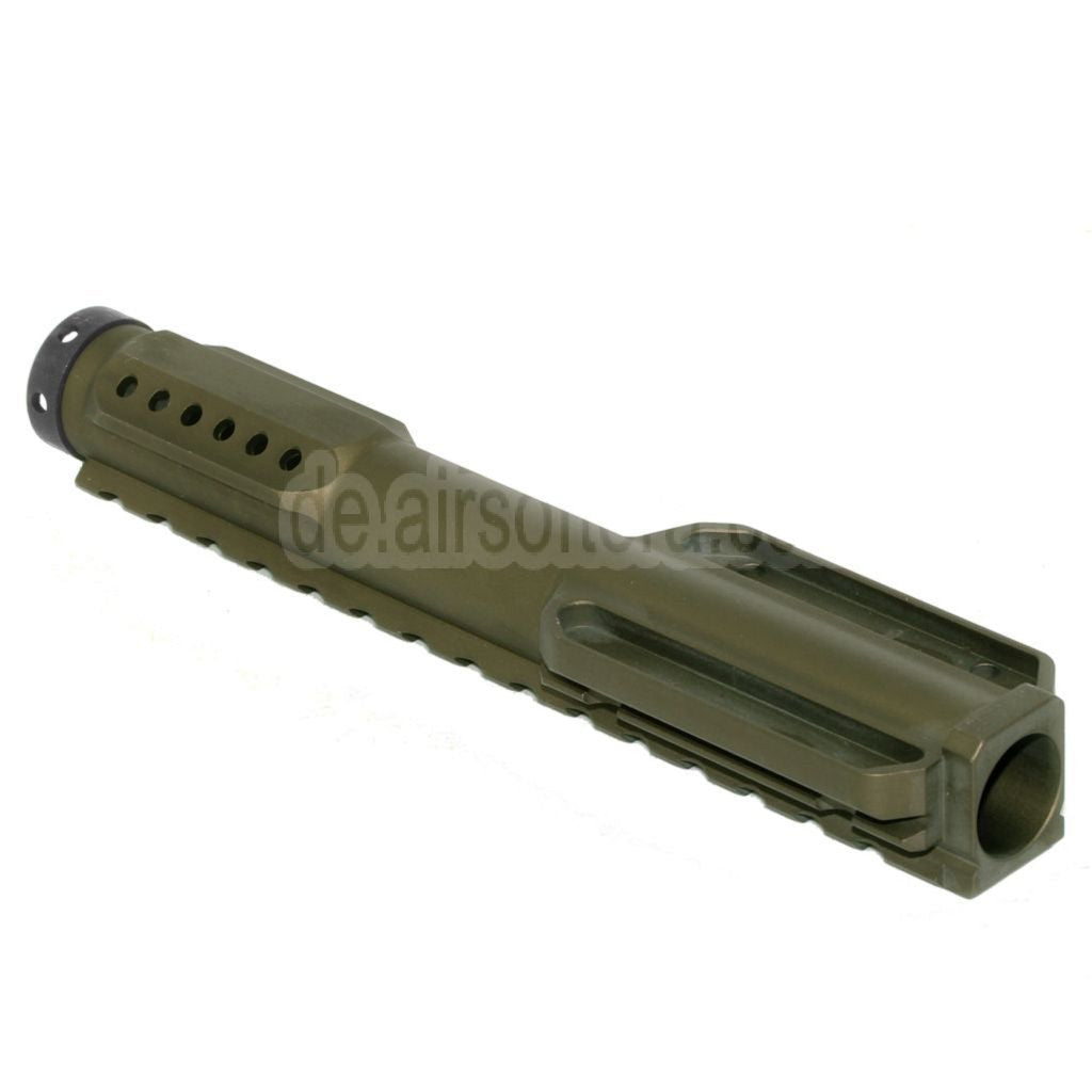 5KU 20mm Picatinny Oberschiene VS-33 Gasrohr Geeignet für LCT GHK CYMA D-Boys Tokyo Marui AK-Serie AEG GBB Gewehre Airsoft