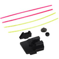 Guns Modify GM CNC Stahl W-Stil Fiberglasvisier Set Geeignet für Umarex VFC G-Serie GBB Pistolen Airsoft