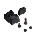 Guns Modify GM CNC Stahl SU Stil Schalldämpfer Visierset vorne hinten Geeignet für WE(WE-TECH) Tokyo Marui G-Serie GBB Pistolen Airsoft Schwarz
