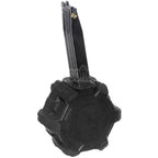 WE (WE-TECH) 350rd Gas Trommelmagazin Geeignet für Hi-Capa GBB Pistolen Airsoft Black
