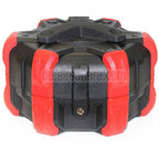 WE (WE-TECH) 350rd Gas Trommelmagazin Geeignet für G17 G18C G-Serie GBB Pistolen Airsoft Black