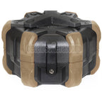 WE (WE-TECH) 350rd Gas Trommelmagazin Geeignet für G17 G18C G-Serie GBB Pistolen Airsoft Black