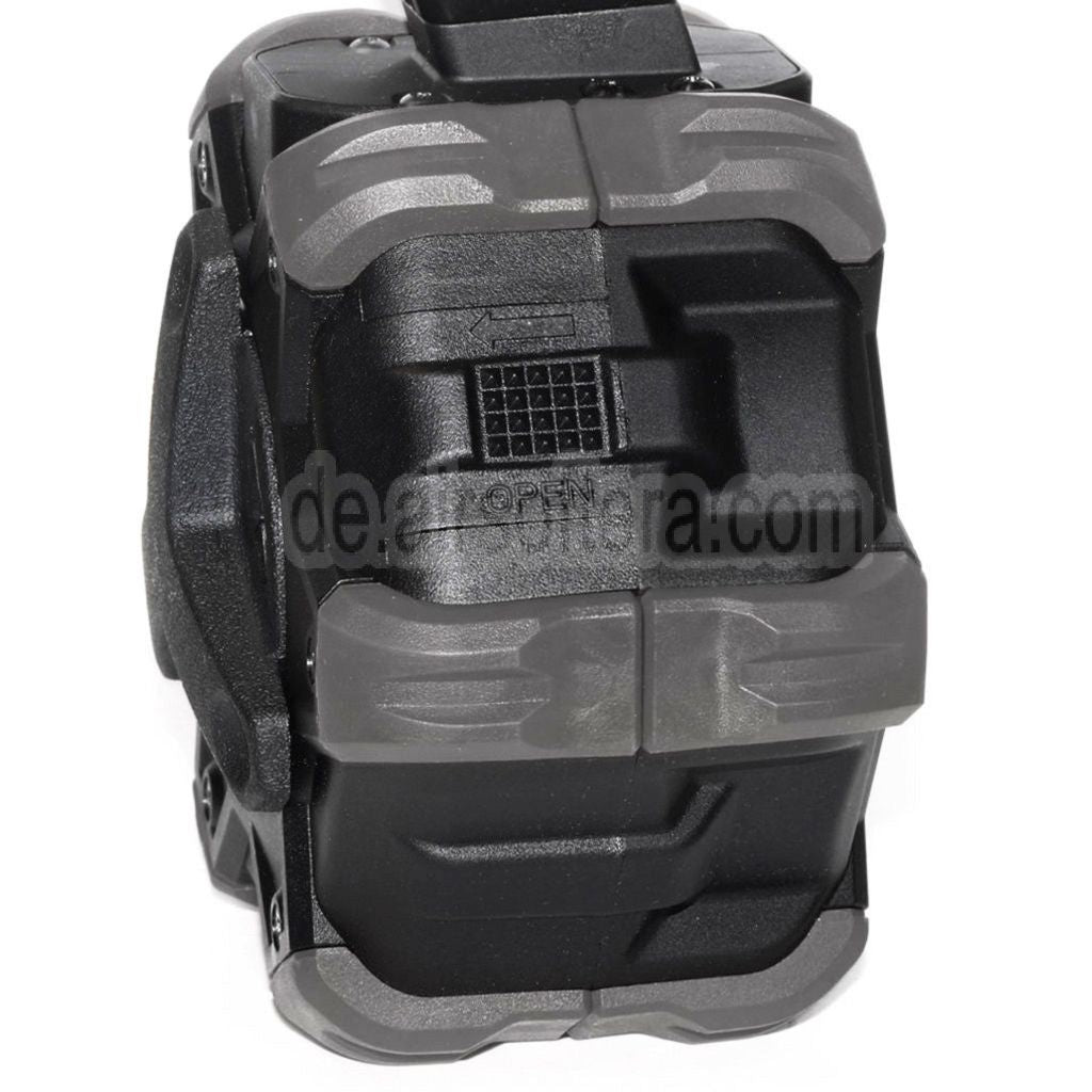 WE (WE-TECH) 350rd Gas Trommelmagazin Geeignet für Hi-Capa GBB Pistolen Airsoft Black