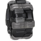 WE (WE-TECH) 350rd Gas Trommelmagazin Geeignet für Hi-Capa GBB Pistolen Airsoft Black