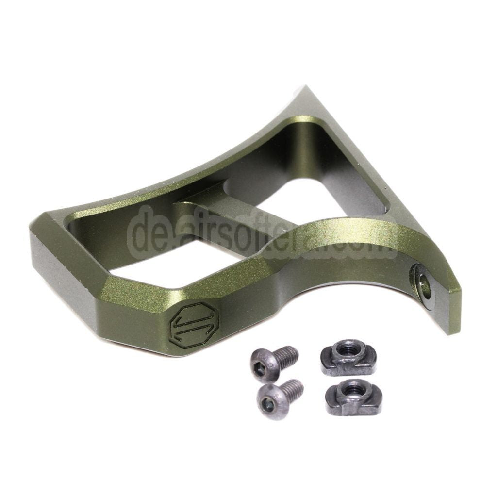 5KU CNC Aluminum SFG Skelett Vorwärtsgriff Geeignet für M-LOK System Gewehre Airsoft