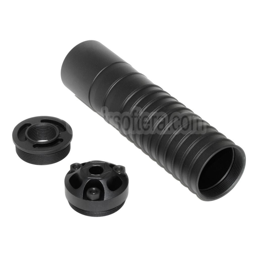 5KU 210mm DTKP Hexagon Mock Schalldämpfer Typ-1 +24mm CW im Uhrzeigersinn Gewinde