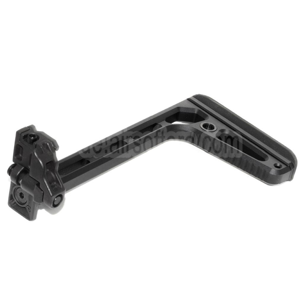 5KU 205mm Minimalist Plus Klappschaft Geeignet für MCX / MPX M1913 Interface Gewehre Airsoft Schwarz
